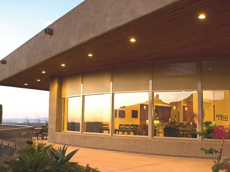 Kapcsolós alumínium redőny