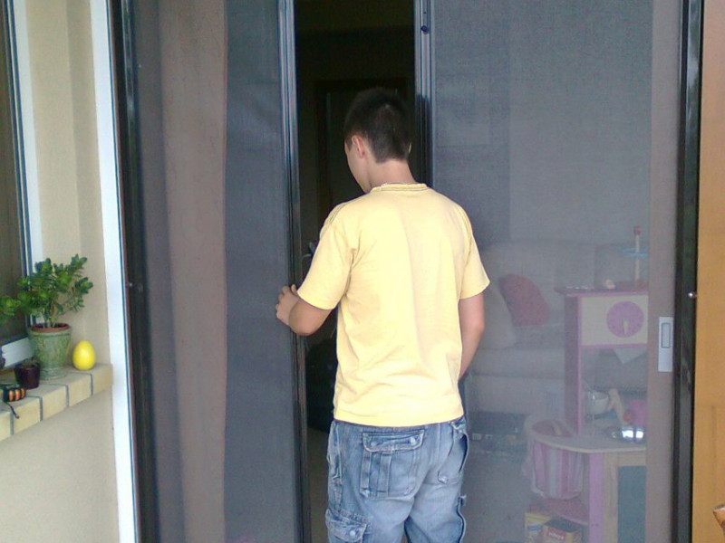 Rolós szúnyogháló ajtó Rolós szúnyogháló ajtó